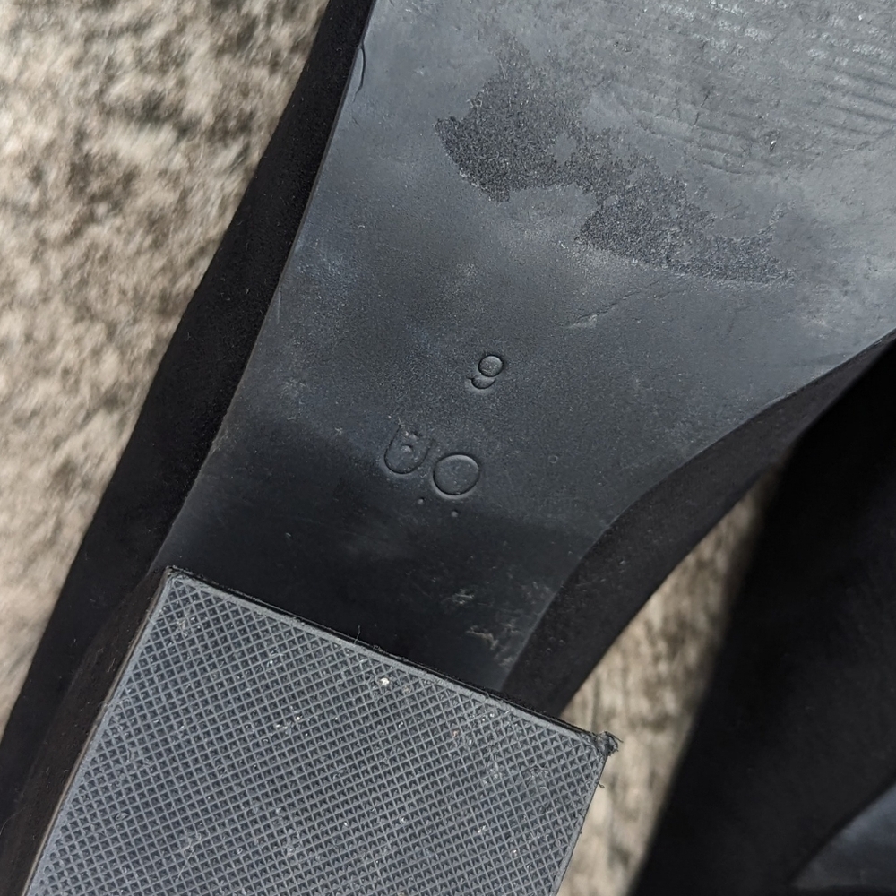 Urban Outfitters Marta Mule Heels Black Women's 9 - Picture 13 of 14